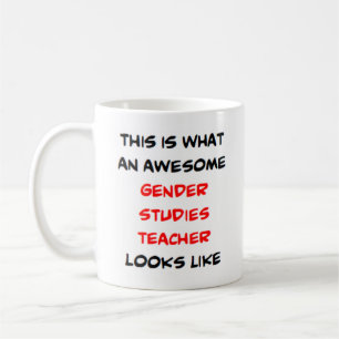 Mug enseignant d'études de genre, génial
