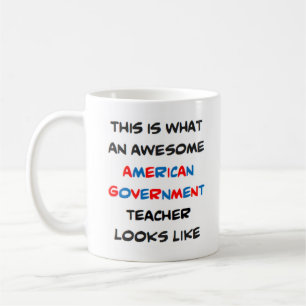 Mug enseignant du gouvernement américain, génial