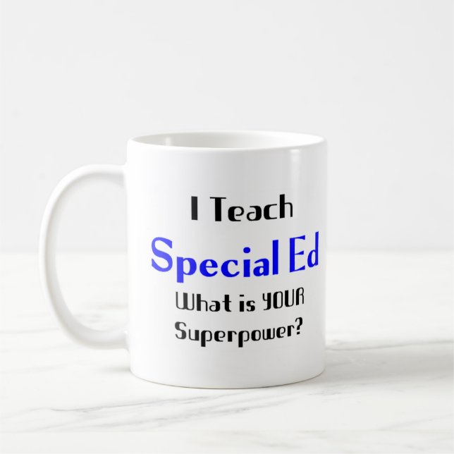 Mug enseignant éducation spécialisée (Gauche)