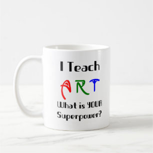 Mug enseignant en art
