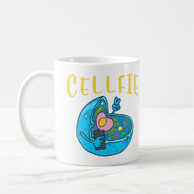 Mug Enseignant en sciences de la vie cellulaire (Gauche)
