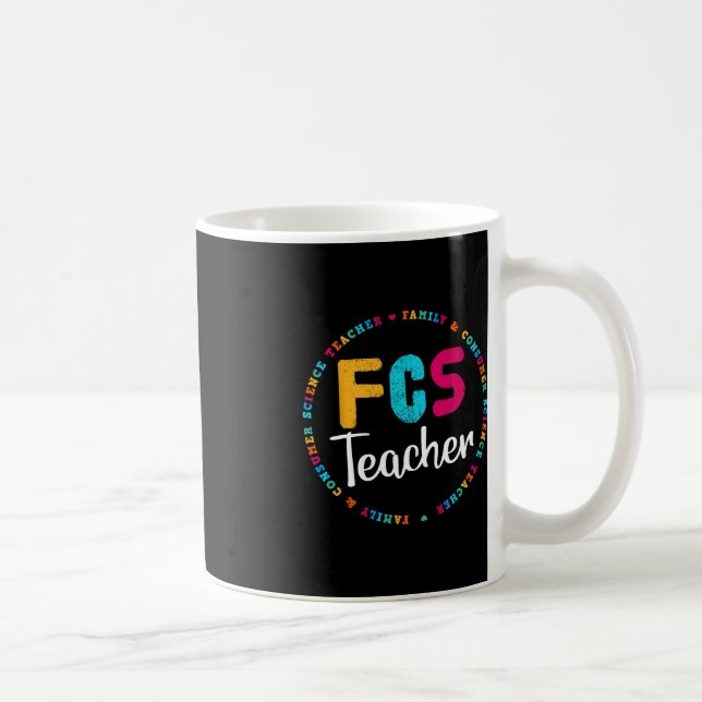 Mug Enseignant FCS - Enseignant Électif - Enseignant F (Droite)
