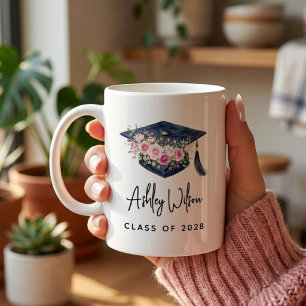 Mug Enseignant Fleur personnalisée Infirmière Avocat