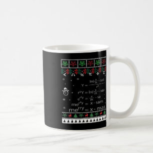 Mug Enseignant Funky Math Noël Joyeux Noël En Eq Math