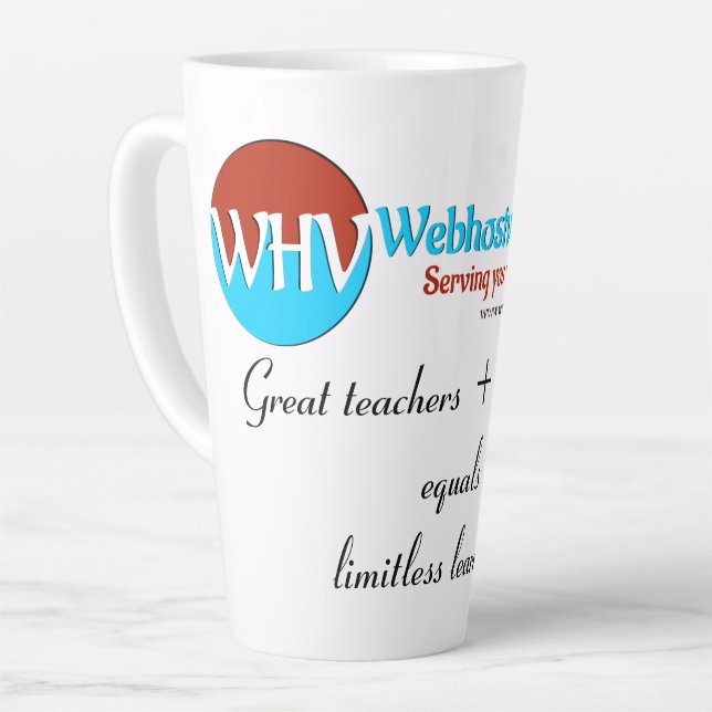 Mug enseignant inspirant (Angle gauche)