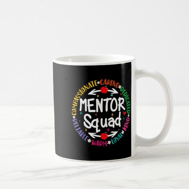 Mug Enseignant Mentor Inspirer Influencer Coach Retour (Droite)