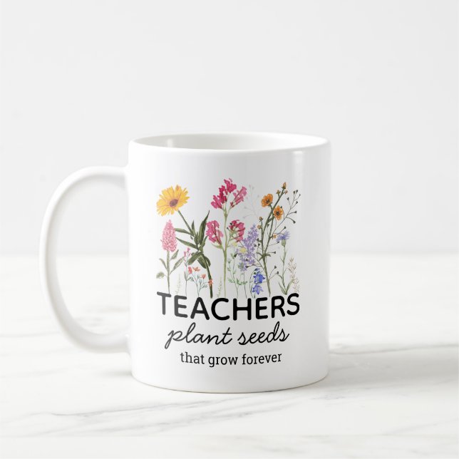 Mug enseignant personnalisé, Appréciation de l'ens (Gauche)