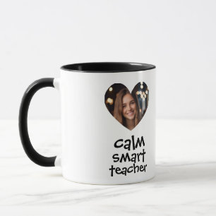 Mug Enseignant Photo Personnalisée Cadre en Forme 