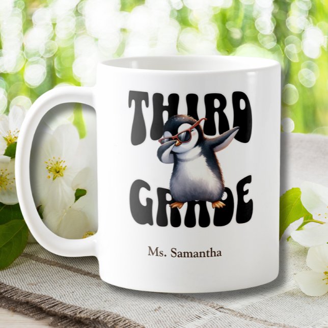 Mug Enseignant primaire de troisième année Dabbing Pen (Créateur téléchargé)
