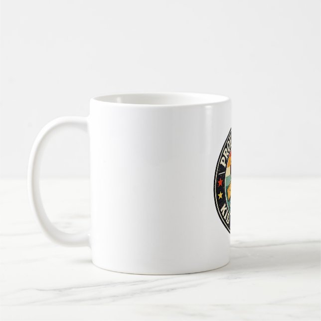 Mug Enseignant Professionnel de Gestion d'Enfants Badg (Gauche)