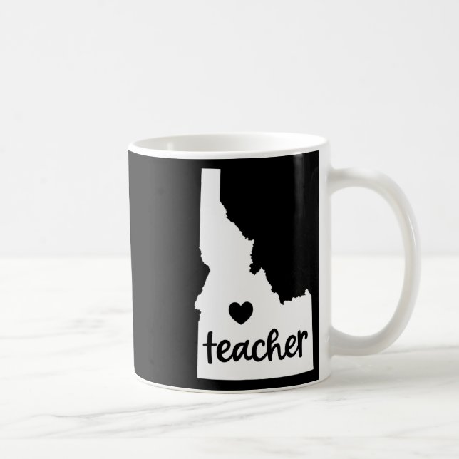Mug Enseignant Rouge Pour Ed Idaho Public Education 7 (Droite)