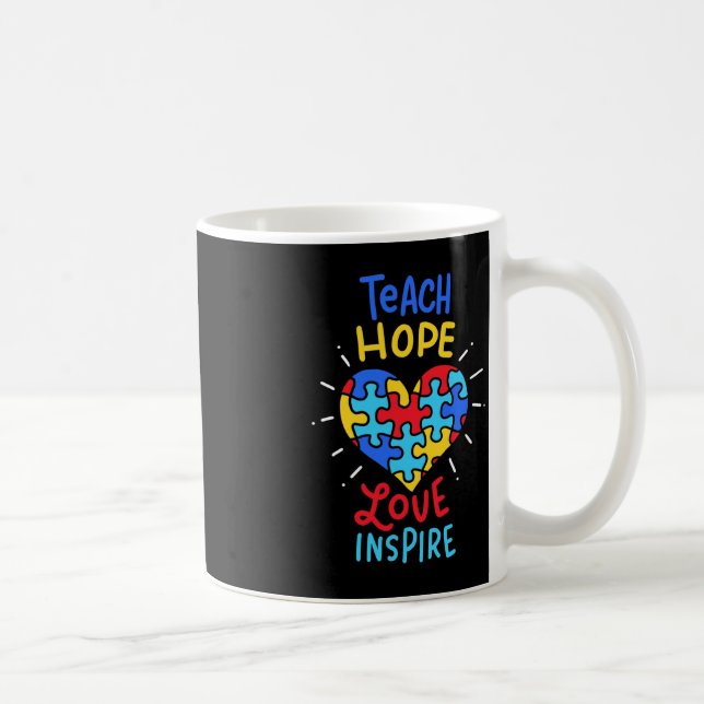 Mug Enseignant sensibilisation sur l'autisme (Droite)