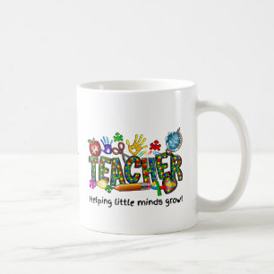 Mug enseignant, sensibilisation sur l'autisme, éducati