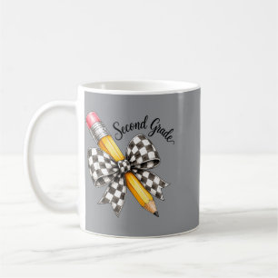 Mug Enseignante de deuxième année coquette de rentrée