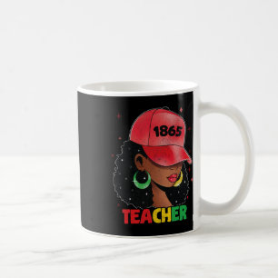 Mug Enseignante femmes noires Afro Mélanine Mois d'his