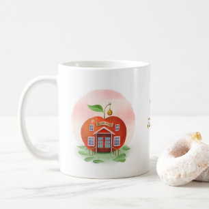 Mug Enseignants Apple Schoolhouse