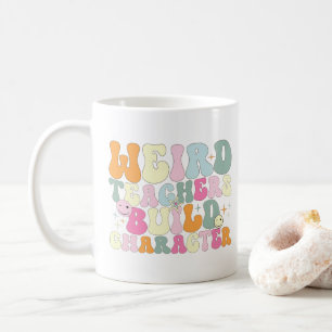 Mug Enseignants Bizarres Construisent un Caractère Ens