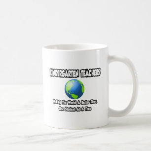 Mug Enseignants de jardin d'enfants...Un monde meilleu