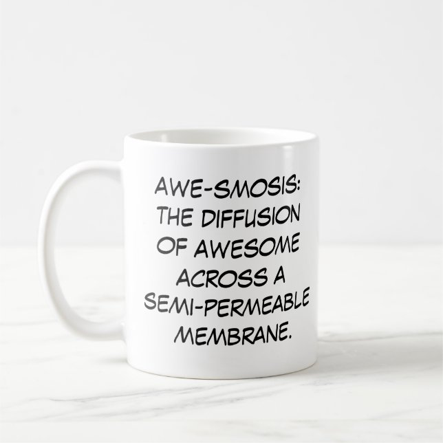 Mug Enseignants en biologie et en chimie : La science  (Gauche)