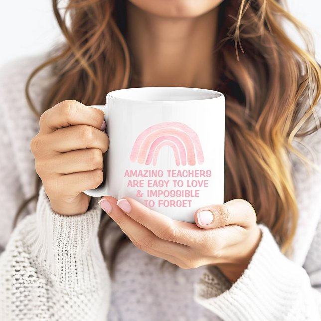Mug Enseignants incroyables sont Faciles à Aimer Arc-e (Créateur téléchargé)