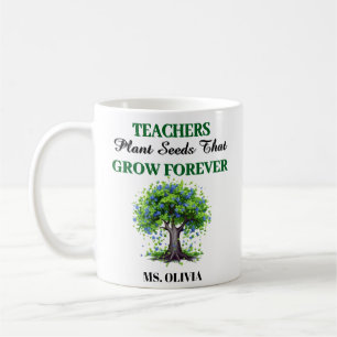 Mug Enseignants Plantes semences - Cadeau pour enseign
