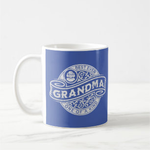 Mug Enseigne vintage Grand-mère argentée