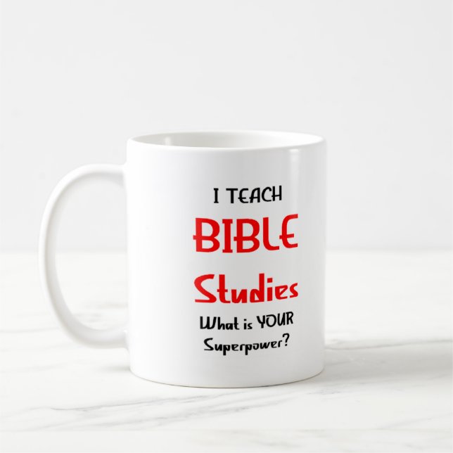 Mug enseignement de la bible (Gauche)