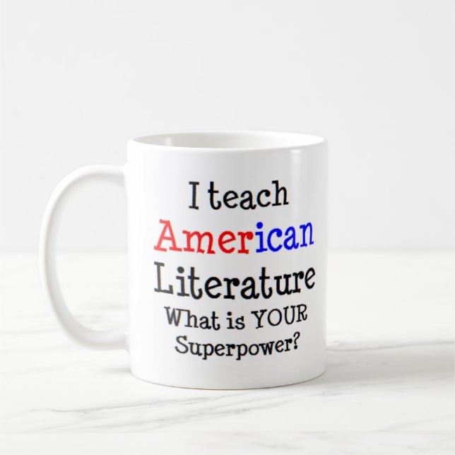 Mug enseignement de la littérature américaine (Gauche)