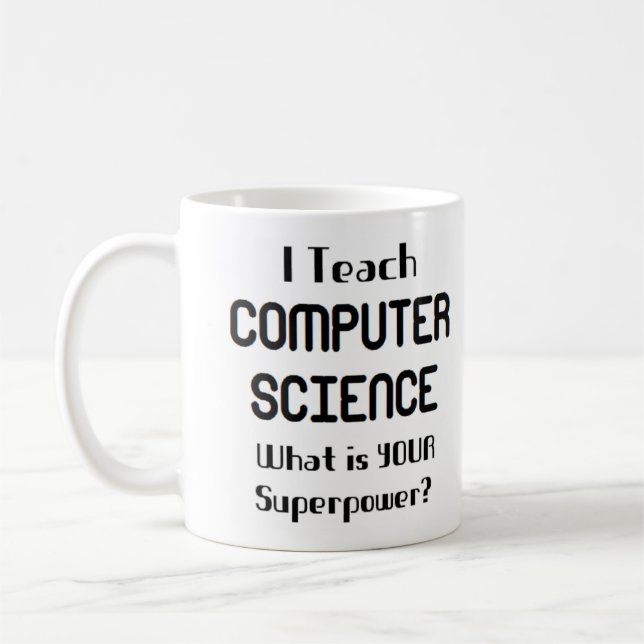 Mug enseignement de l'informatique (Gauche)