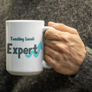 Mug Enseignement de niveau expert personnalisable