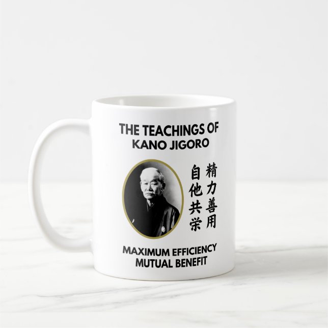 Mug Enseignement du judo japonais Jigoro Kano (Gauche)