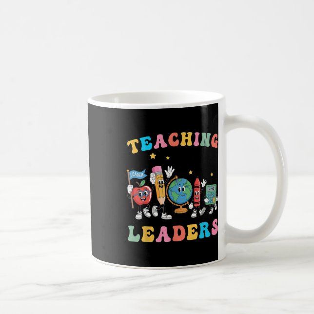 Mug Enseignement Rétro Dirigeants Futurs Professeur Gr (Droite)