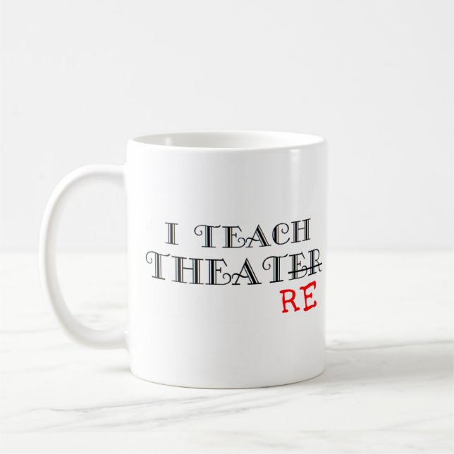 Mug enseignement théâtral (Gauche)