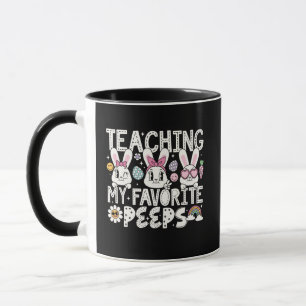 Mug Enseigner à mes petits préférés Lapin de Pâques En