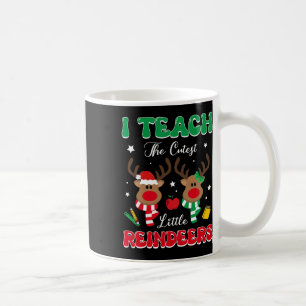Mug Enseigner au plus mignon petit renne Rudolph ensei