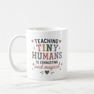 Mug Enseigner aux petits humains épuisant sur mesure m