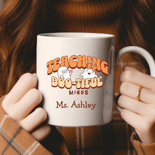 Mug Enseigner des esprits boo-tiful Ghost Retro Hallow