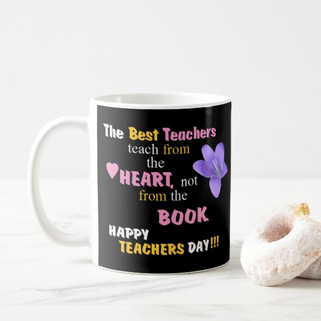 Mug Enseigner Du Coeur (Avec donut)