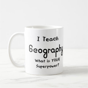 Mug enseigner la géographie
