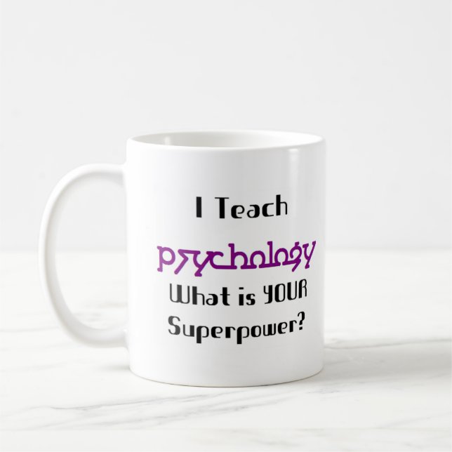 Mug enseigner la psychologie (Gauche)