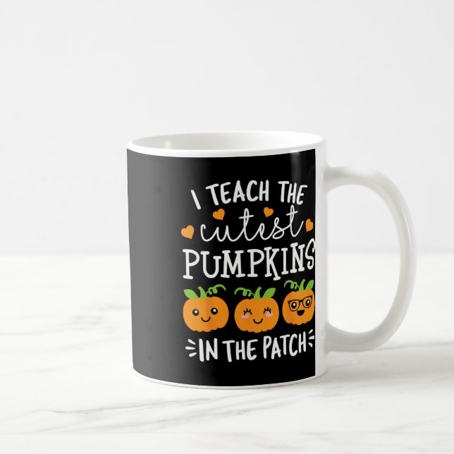 Mug Enseigner Les Citrouilles Les Plus Cuttes Dans Le  (Droite)
