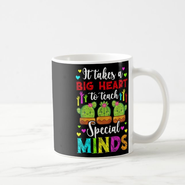 Mug Enseigner les esprits spéciaux Autisme Enseignant  (Droite)