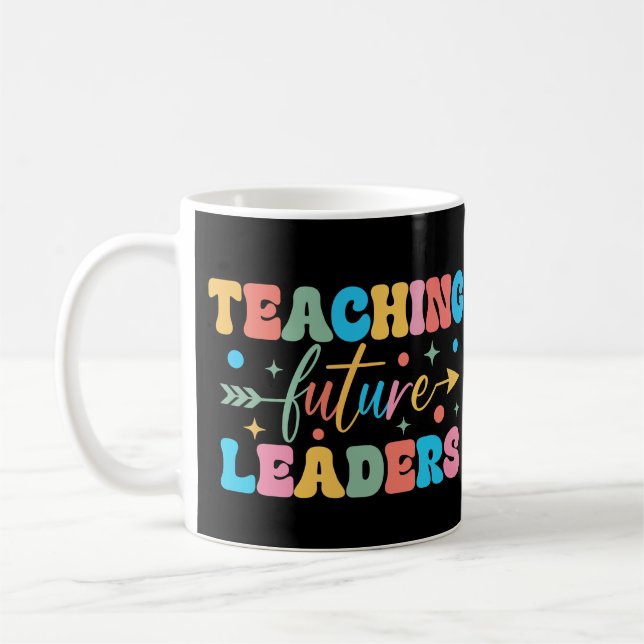 Mug Enseigner Les Futurs Leaders Retour À L'École Ense (Gauche)