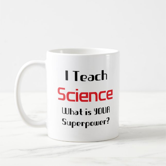 Mug enseigner les sciences (Gauche)