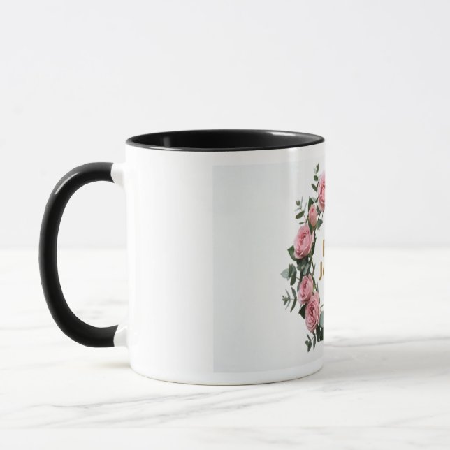 Mug Ensemble d'autocollants en feuille d'or Couronne f (Gauche)