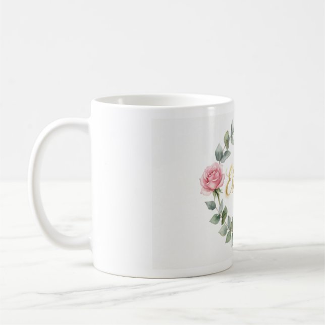 Mug Ensemble d'autocollants en feuille d'or Couronne f (Gauche)
