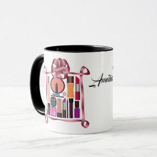 Mug Ensemble de cosmétiques