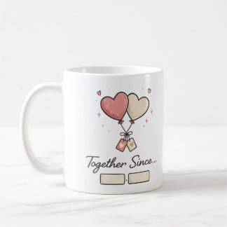 Mug Ensemble depuis Cadeau Personnalisé d'Anniversaire