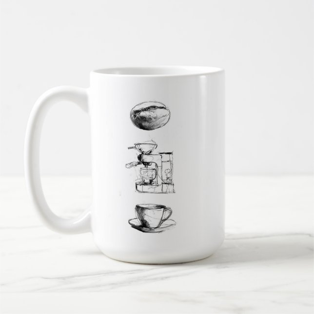 Mug Ensemble Lover Café (Gauche)