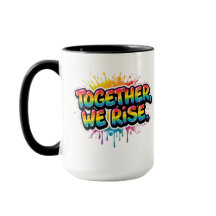 Ensemble Nous Montons Citation Design Arc-en-ciel